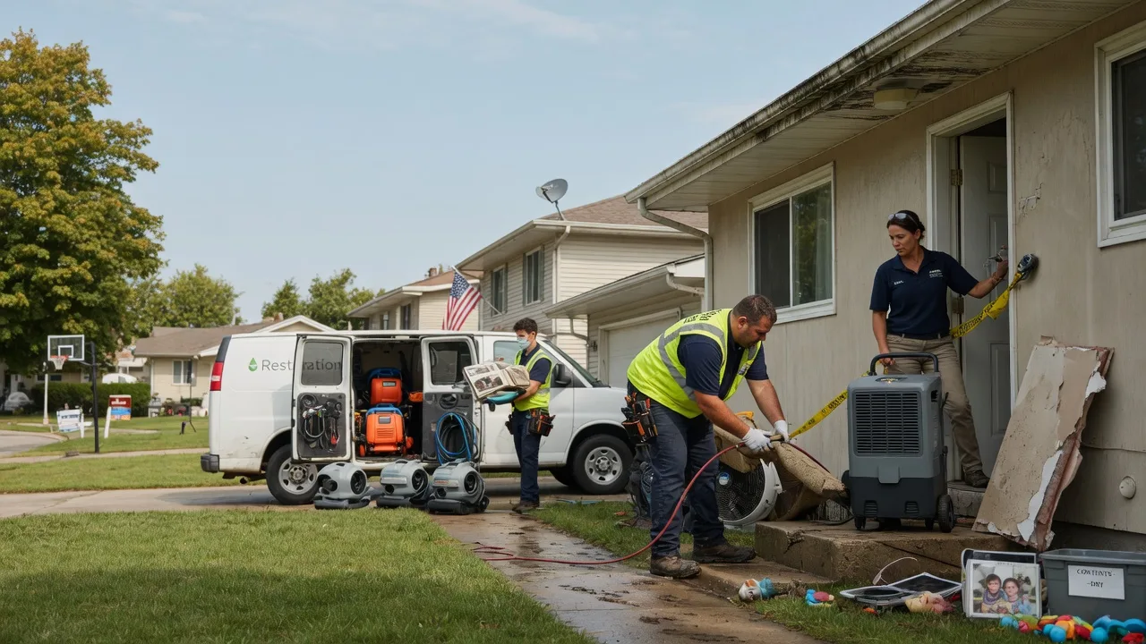 Water Damage Restoration in Clune, PA near me